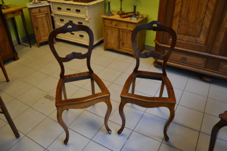 2 Stühle um 1840/50